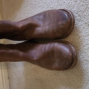 Knee-high Frye boots